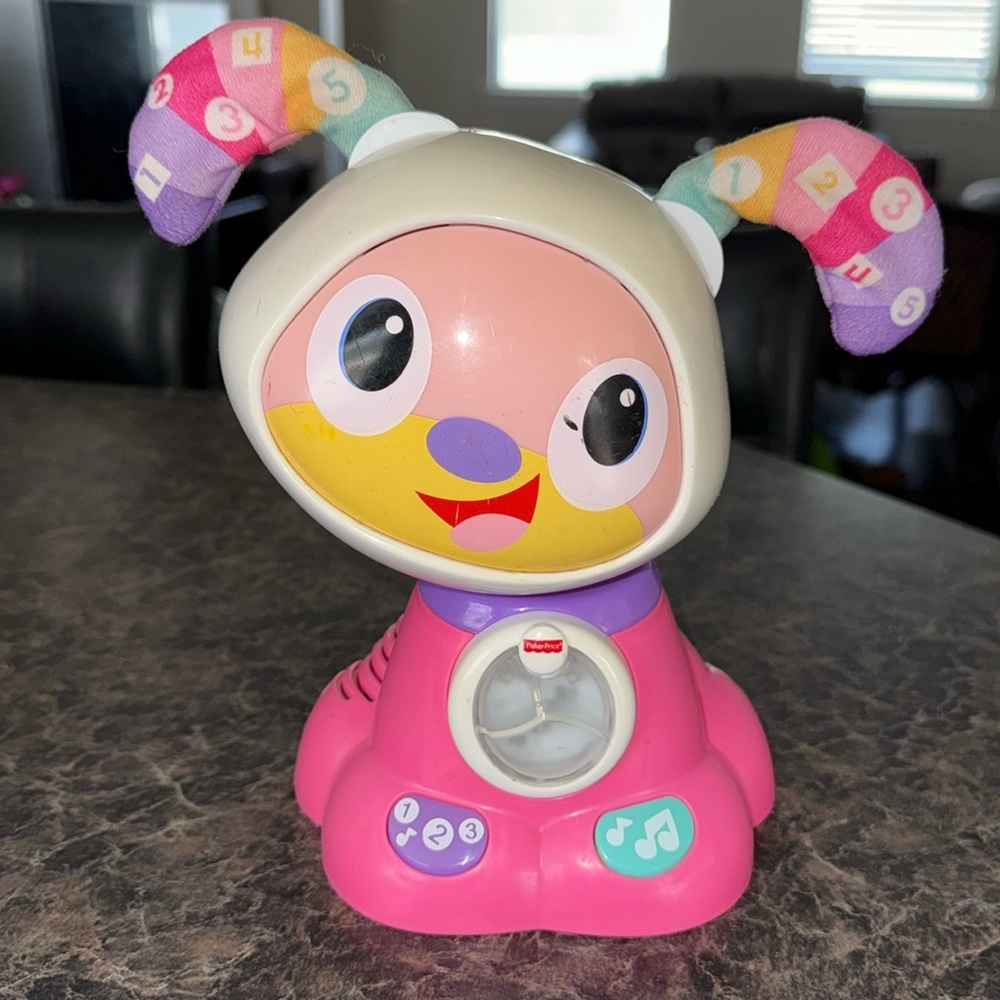 Fisher Price Bouncin Beats Bow Wow - Pink